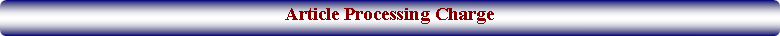Rounded Rectangle: Article Processing Charge