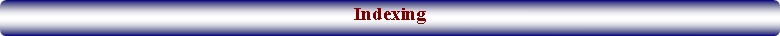 Rounded Rectangle: Indexing